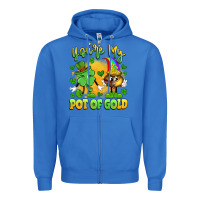 True Royal you're my pot of gold Zipper Hoodie - Artiststas