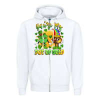 White you're my pot of gold Zipper Hoodie - Artiststas