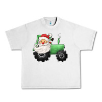 Lunar Rock santa tractor Urban Heavy Tee - CowGirlArtShop