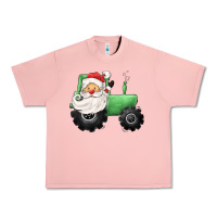 Salmon santa tractor Urban Heavy Tee - CowGirlArtShop