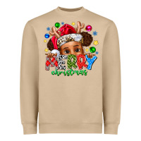 Merry Christmas Heavyweight Sweatshirt | Teevron