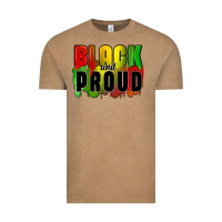 Vintage Coffee black and proud Vintage Tee - CowGirlArtShop