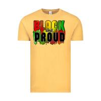 Vintage Mustard black and proud Vintage Tee - CowGirlArtShop