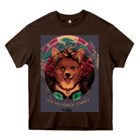 Chocolate Brown See You Space Cowboy Heavy Core Tee - Bettercallsaul
