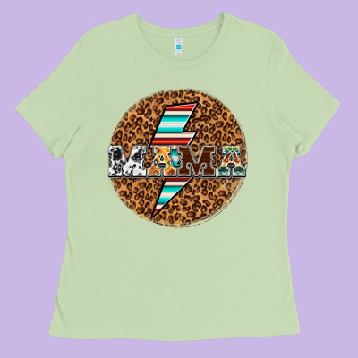 Country Mama Ladies Tee Designed By Texasbilliewilder