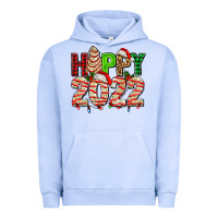 Pigment Grape Ice happy 2022 with christmas tree cake Urban Hoodie - AdoDesignShop