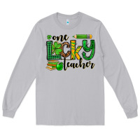 Moon Dust St. Patrick's One lucky Teacher Long Sleeve Tee - OliviaCreatesArt