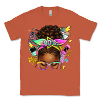 Copper 80's babe afro messy bun Classic Tee - texasbilliewilder