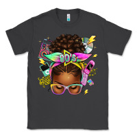 Smoke 80's babe afro messy bun Classic Tee - texasbilliewilder