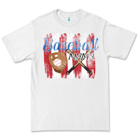 White Baseball mom Premium Tee - Bettercallsaul