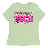 Matcha Breast Cancer Maintenance Tech Ladies Tee - texasbilliewilder