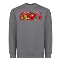 Storm Merry Christmas Heavyweight Sweatshirt - CowhideDigitalArt