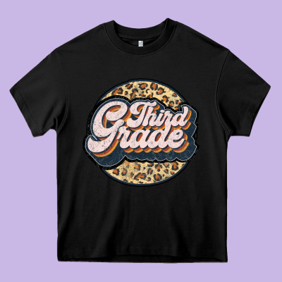 Third Grade Heavy Core Tee Designed By Jahusdesignshop