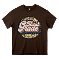 Chocolate Brown third grade Heavy Core Tee - JahusDesignShop