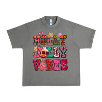 Tornado holly jolly vibes pink christmas Urban Heavy Tee - CowGirlArtShop