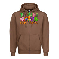 Chestnut teaching lucky charms Zipper Hoodie - Artiststas