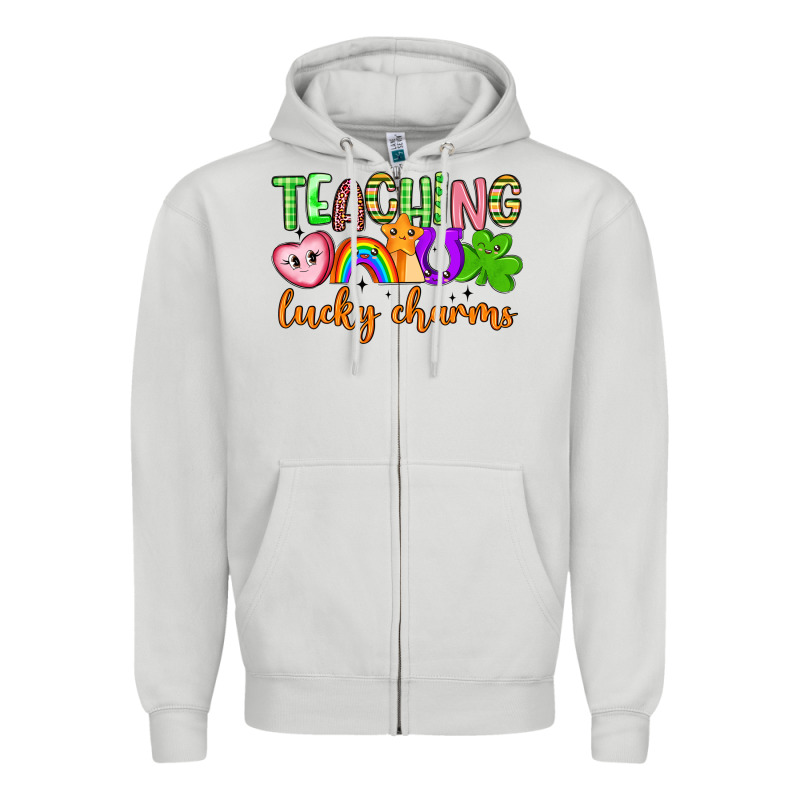 Teaching Lucky Charms Zipper Hoodie by Artiststas | Teevron