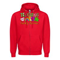 Red teaching lucky charms Zipper Hoodie - Artiststas