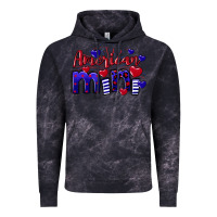 Cloud Black American Mini  4th of July Vintage Hoodie - CowGirlArtShop