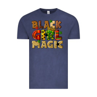 Vintage Denim black girl magic juneteenth Vintage Tee - CowGirlArtShop