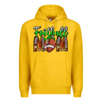 Lemon football mom Premium Hoodie - CowhideDigitalArt