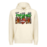Sandshell football mom Premium Hoodie - CowhideDigitalArt
