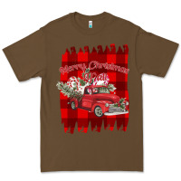 Cacao Merry Christmas Y'all Truck Premium Tee - Bettercallsaul