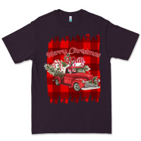 Plum Merry Christmas Y'all Truck Premium Tee - Bettercallsaul