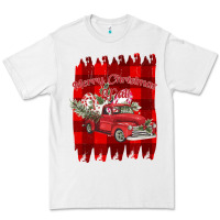 White Merry Christmas Y'all Truck Premium Tee - Bettercallsaul