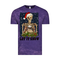 Cloud Purple let it snow Vintage Tee - RanaPortraitStore