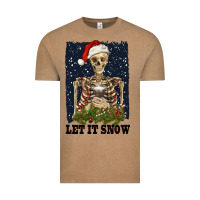 Vintage Coffee let it snow Vintage Tee - RanaPortraitStore