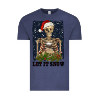 Vintage Denim let it snow Vintage Tee - RanaPortraitStore