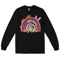 Black Easter rainbow Long Sleeve Tee - OliviaCreatesArt