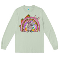 Matcha Easter rainbow Long Sleeve Tee - OliviaCreatesArt