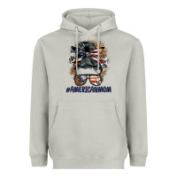 Moon Dust americanmom messy bun Heavyweight Hoodie - BarkalooDesign