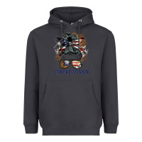 Smoke americanmom messy bun Heavyweight Hoodie - BarkalooDesign