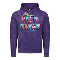 Cloud Purple Mama of Drama Mother's Day Vintage Hoodie - CowGirlArtShop