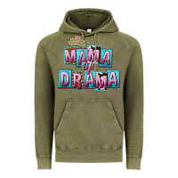Vintage Olive Mama of Drama Mother's Day Vintage Hoodie - CowGirlArtShop