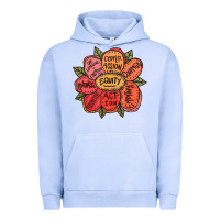Pigment Grape Ice Equality Inclusion Diversity Equity Love Never Fails Teacher Urban Hoodie - trangStudio
