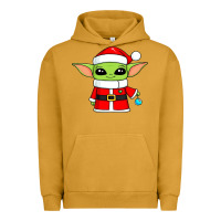 Pigment Peanut Butter baby yoda christmas santa claus Urban Hoodie - trangStudio