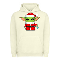 Pigment Pistachio baby yoda christmas santa claus Urban Hoodie - trangStudio