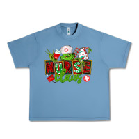 Pebble Blue nurse claus christmas Urban Heavy Tee - CowGirlArtShop
