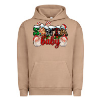 Pigment Burro santa baby with santa and christmas tree cake Urban Hoodie - AdoDesignShop