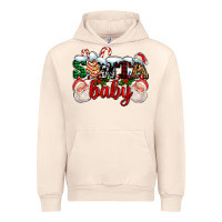 Sandshell santa baby with santa and christmas tree cake Urban Hoodie - AdoDesignShop