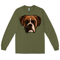 Army Green Boxer Long Sleeve Tee - Jasminsmagicworld