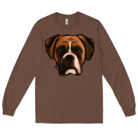 Chestnut Boxer Long Sleeve Tee - Jasminsmagicworld