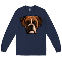Navy Boxer Long Sleeve Tee - Jasminsmagicworld