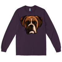 Plum Boxer Long Sleeve Tee - Jasminsmagicworld