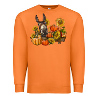 Carrot donkey sunflower and pumpkin farm Premium Sweatshirt - BarkalooDesign