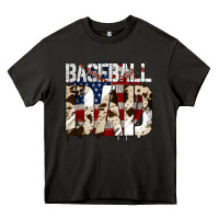 Baseball American Dad Heavy Core Tee | Teevron